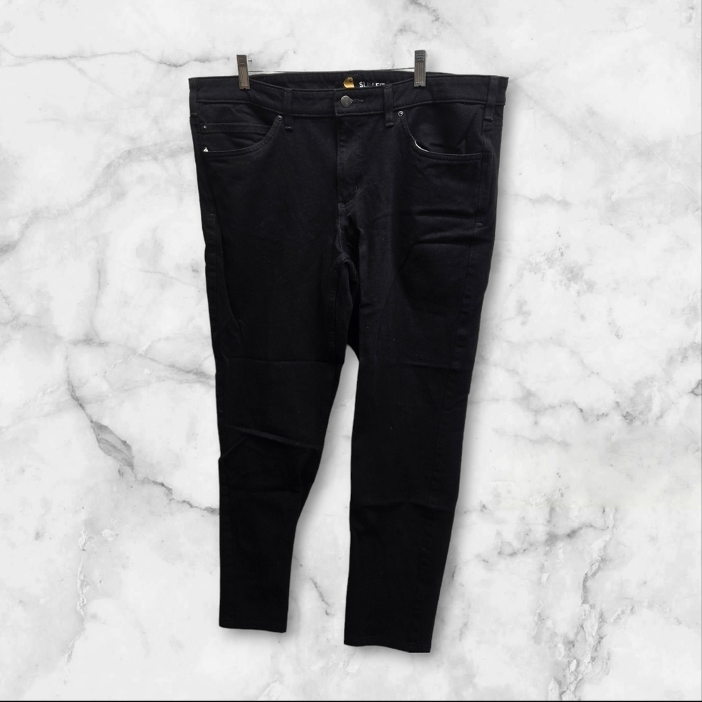 Carhartt‎ Slim Fit 18 Regular Work Jeans Black Stretch